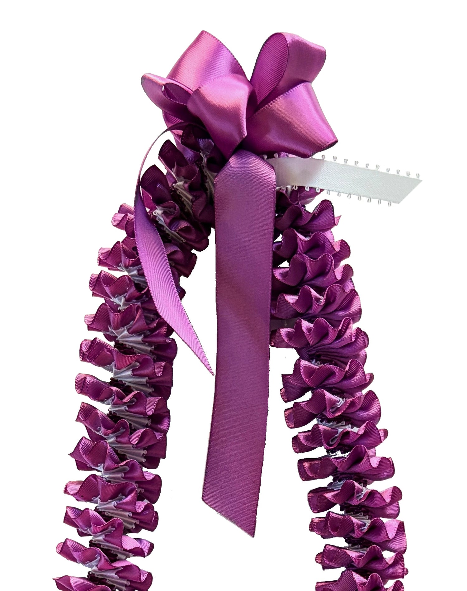 Plumeria Ribbon Lei