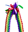 Rainbow Double Ribbon Lei