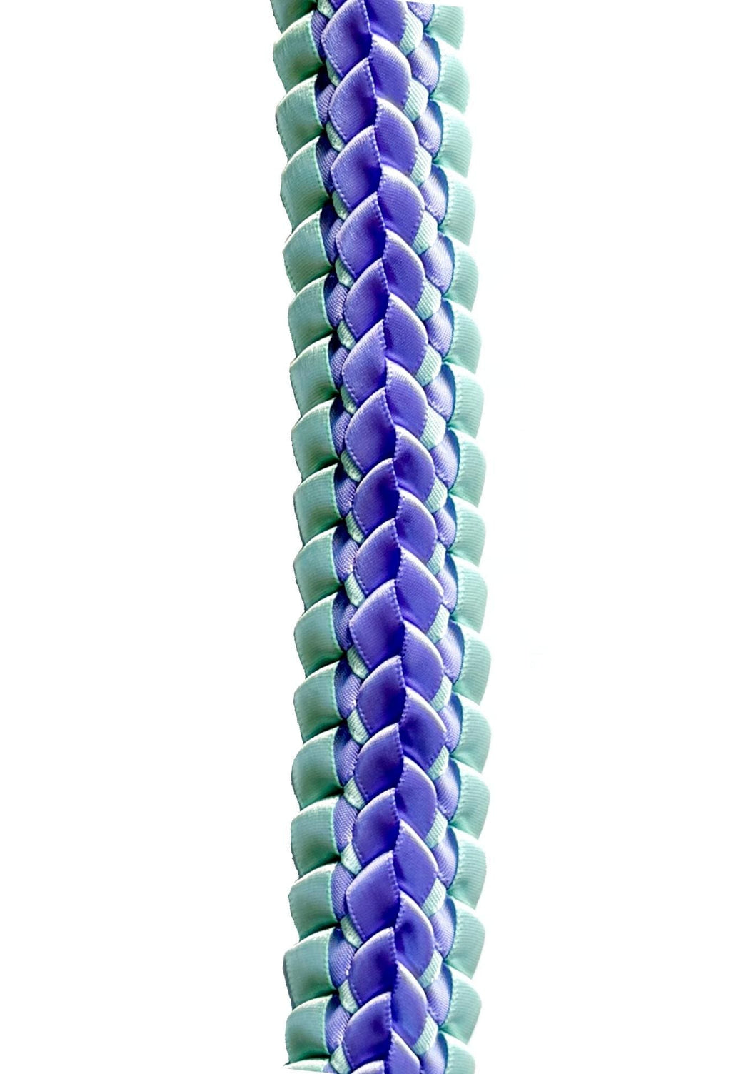 Iris and Mint Double Ribbon Lei
